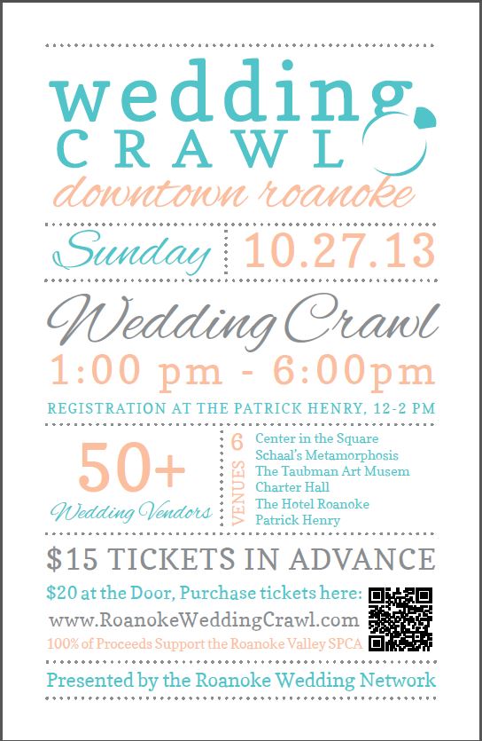 Downtown Roanoke Wedding Crawl